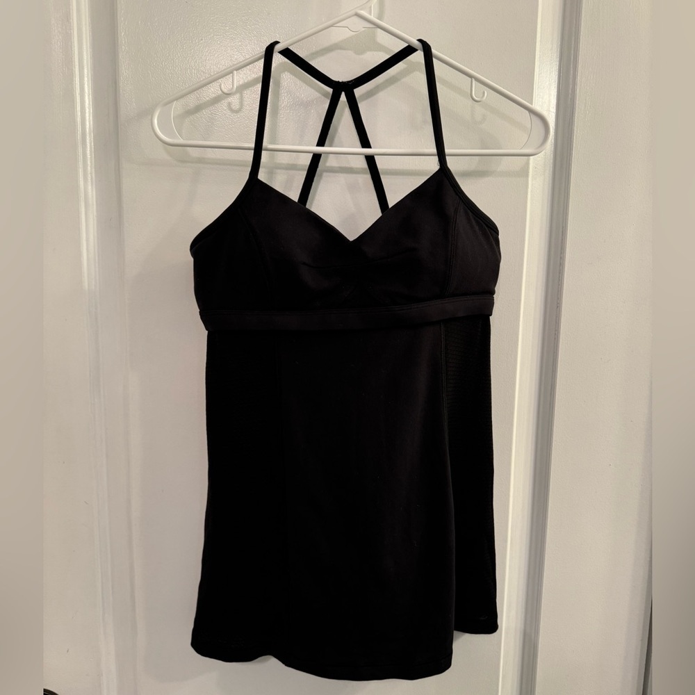 Lululemon Bend & Flow Tank Black